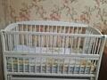 Продам кроватку с матрацем