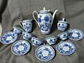 Сервиз Kahla, кобальт, ГДР. 1970-е. Абсолютно новый. Описание на фото.