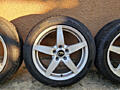 Диски R17 5x112 со всесезонной резиной 205/50