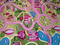 Продам ковёр в детскую розовые для девочек в хорошем состоянии