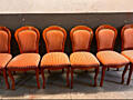 6 стульев из красного дерева! Германия 