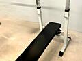 Скамья для жима лежа с регулируемыми стойками. Из Германии