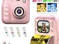 Детский фотоаппарат с мгновенной печатью в идеальном состоянии