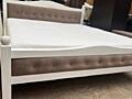 Большая деревянная, ВЫСОКАЯ кровать+супер матрас (180/200)