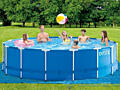 Продам новый Каркасный бассейн INTEX Metal Frame (круг) 4.57 х 1.22 м