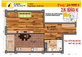 Prinde OFERTA de la "Casa-Mea" Decebal 99! Prima Rata 30%