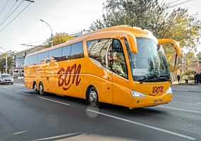 Автобус в Москву/Питер и обратно, через Европу с БОН ВОЯЖ