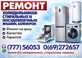 Ремонт холодильников, стиральных, посудомоечных машин на дому Тирасполь.